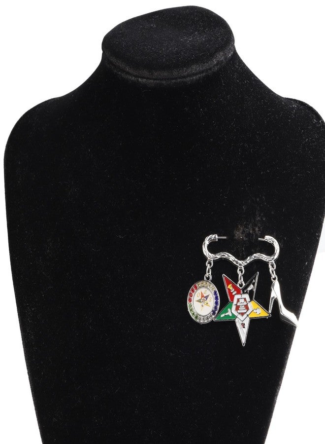 PLITI OES Brooch Pin OES Sorority Gifts Sorority Sisterhood Gift Sorority Sister Gift For Women (star brooch) - Image 4