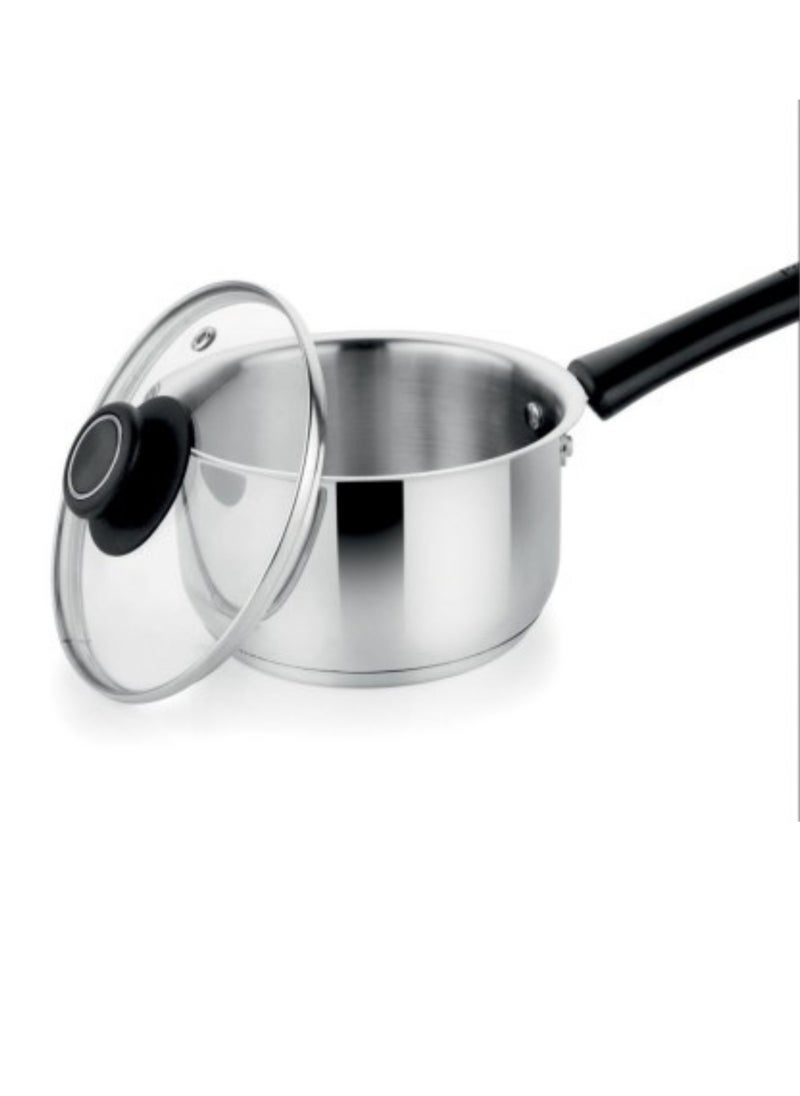 16cm Stainless Steel Sauce Pan With Lid | Induction Base, Heavy Base Bottom, Durable with Mirror Finish - pzsku/Z9A4A62E9F7DCC9386187Z/45/_/1737463060/3b452326-3374-489b-8cac-8c58ade9fc22