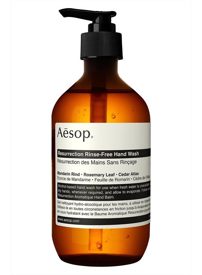 Aesop Resurrection Rinse-Free Hand Wash 500mL - Image 2