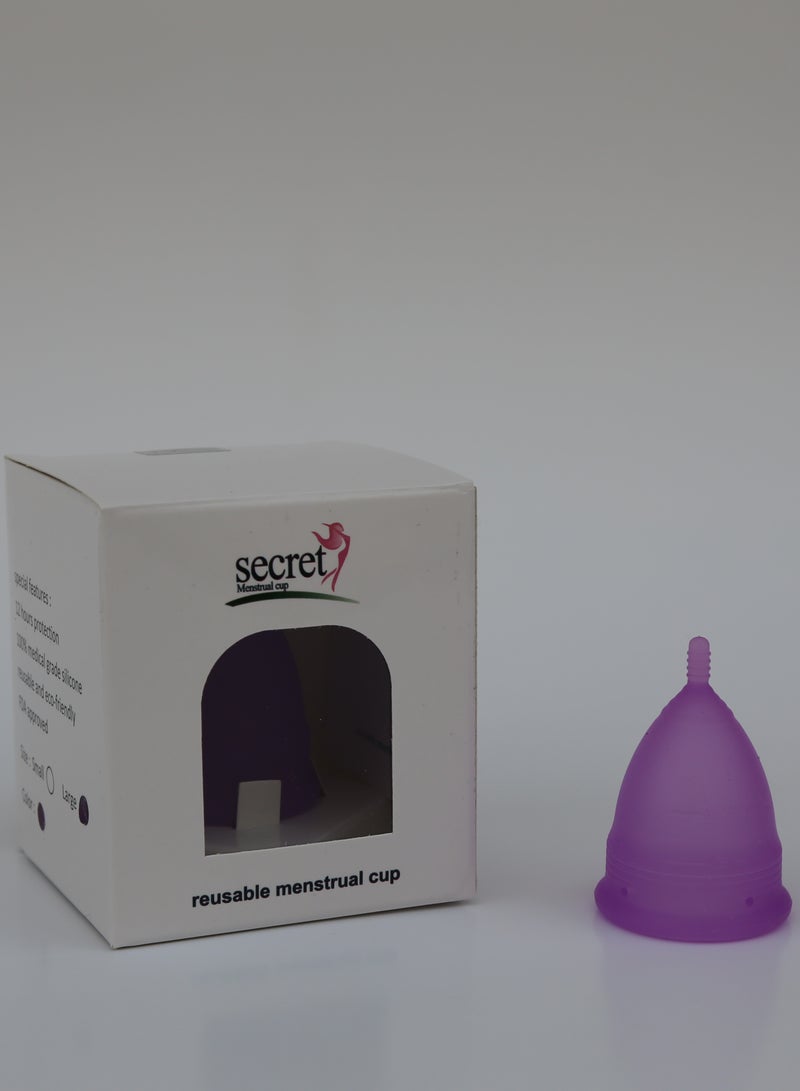 Secret Menstrual Cup Secret Menstrual Cup FDA Approved Medical Grade Silicone #1 in Quality  - Image 1