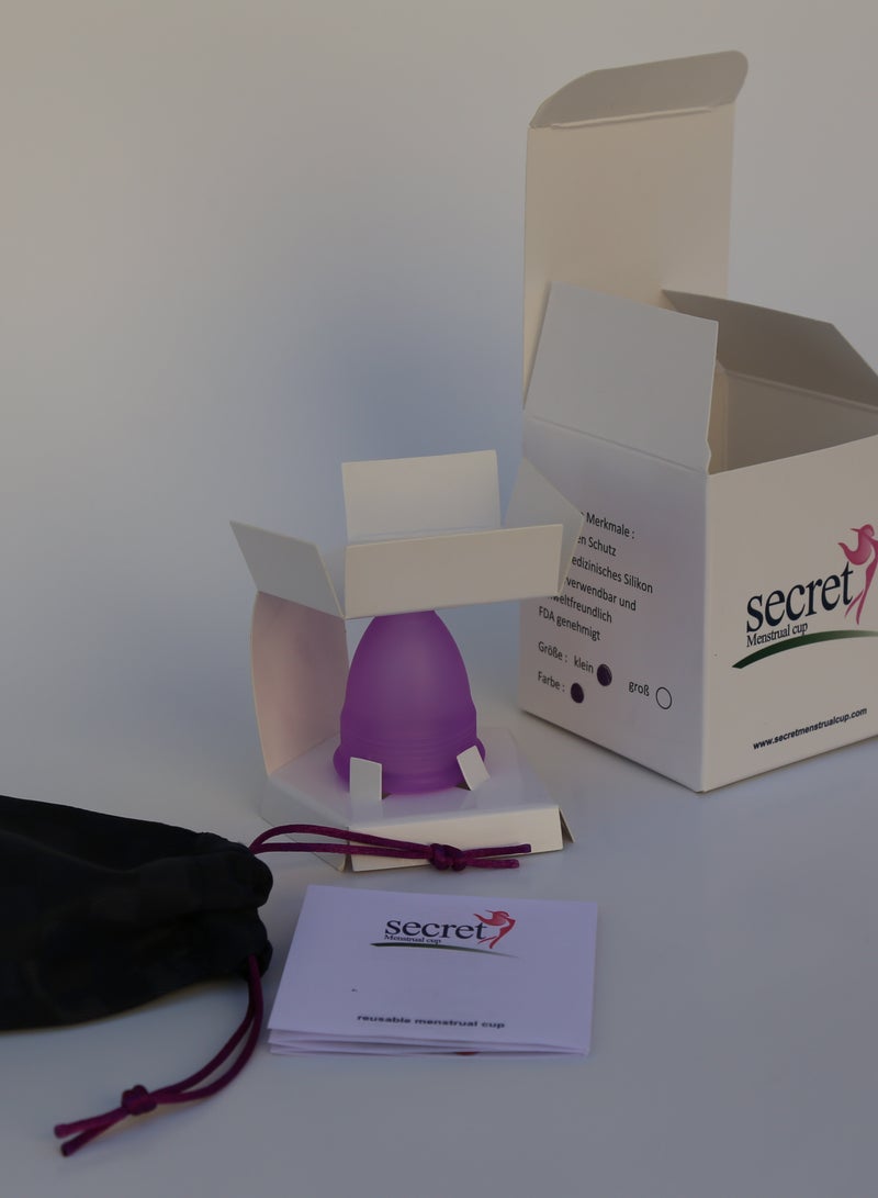 Secret Menstrual Cup Secret Menstrual Cup FDA Approved Medical Grade Silicone #1 in Quality  - Image 2