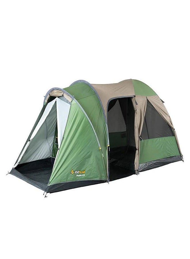 OZTrail OZTrail By Adventure HQ | Classic Skygazer 6XV Dome Tent - Green/Beige 
