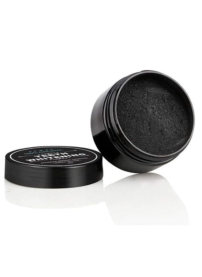 Natural Activated Organic Charcoal Teeth Whitening Powder Black 30grams