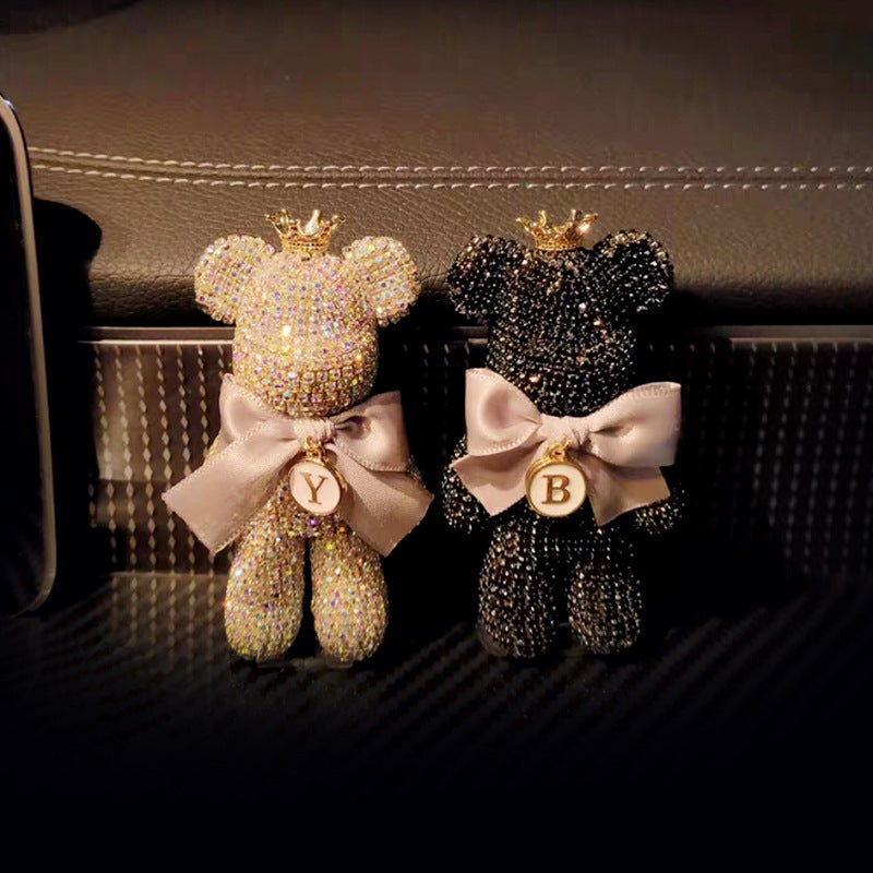 Car Perfume Car Air Conditioning Outlet Aromatherapy Light Fragrance Manufacturers Violent Bear Car Interior Decoration Ornaments - Image 4