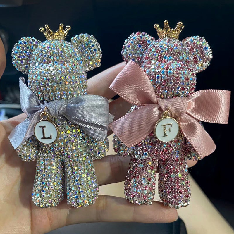 Car Perfume Car Air Conditioning Outlet Aromatherapy Light Fragrance Manufacturers Violent Bear Car Interior Decoration Ornaments - Image 2