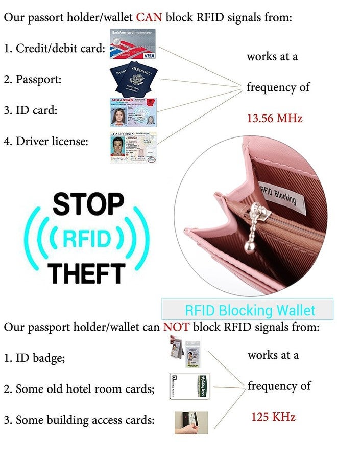 UTO RFID Wallet for Women Large Capacity PU Leather Card Holder Phone Case Zipper Pocket Purse Clutch - Image 2
