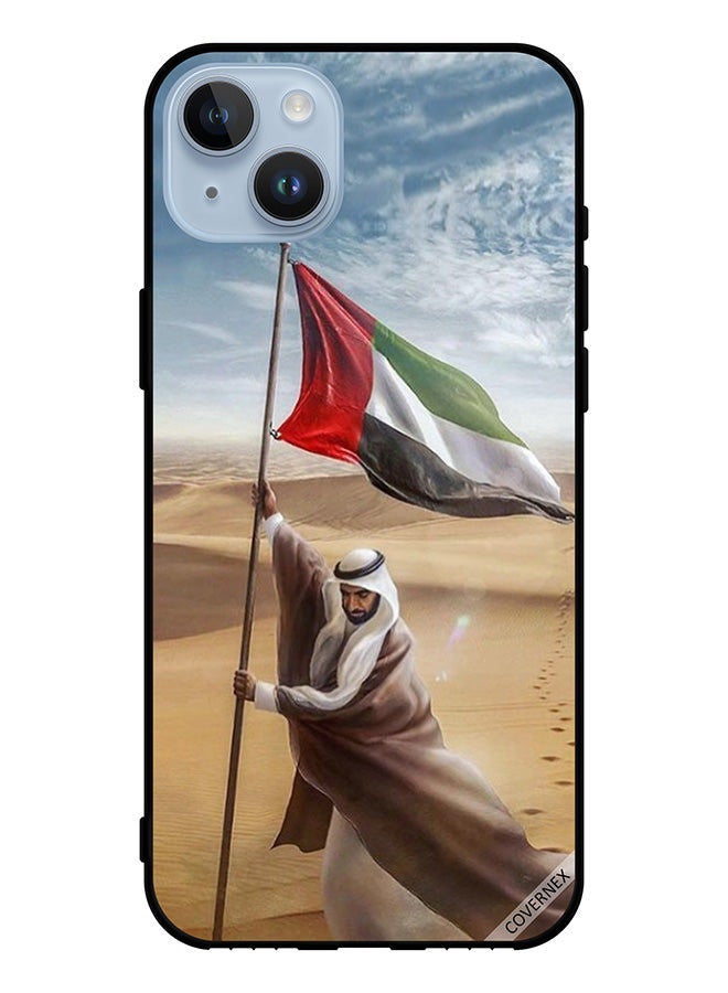 Covernex Protective Case Cover For Apple iPhone 14 Plus Zayed Planted Uae Flag - Image 1