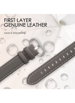 SWEES Leather Band Compatible for Apple Watch 38mm 40mm 41mm, Slim Thin Dressy Elegant Genuine Leather Strap Compatible for iWatch Series 8, 7, 6, 5, 4, 3, 2, 1, SE, Sport & Edition Women  - Image 2