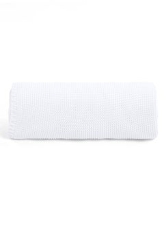 Snuz طقم سرير أطفال مكون من 3 قطع من قطن جيرسي ناعم - أبيض 90 × 1 × 45 سم  - Image 3