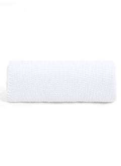 Snuz 3 Pieces Crib Bedding Set 100% Soft Jersey Cotton, Contents - X1 Blanket, X2 Crib Sheets, Infant And Baby, Color - White, Fitted Sheet Size:44 X 80Cm (Max.), Blanket Size: 75 X 75Cm  - Image 3