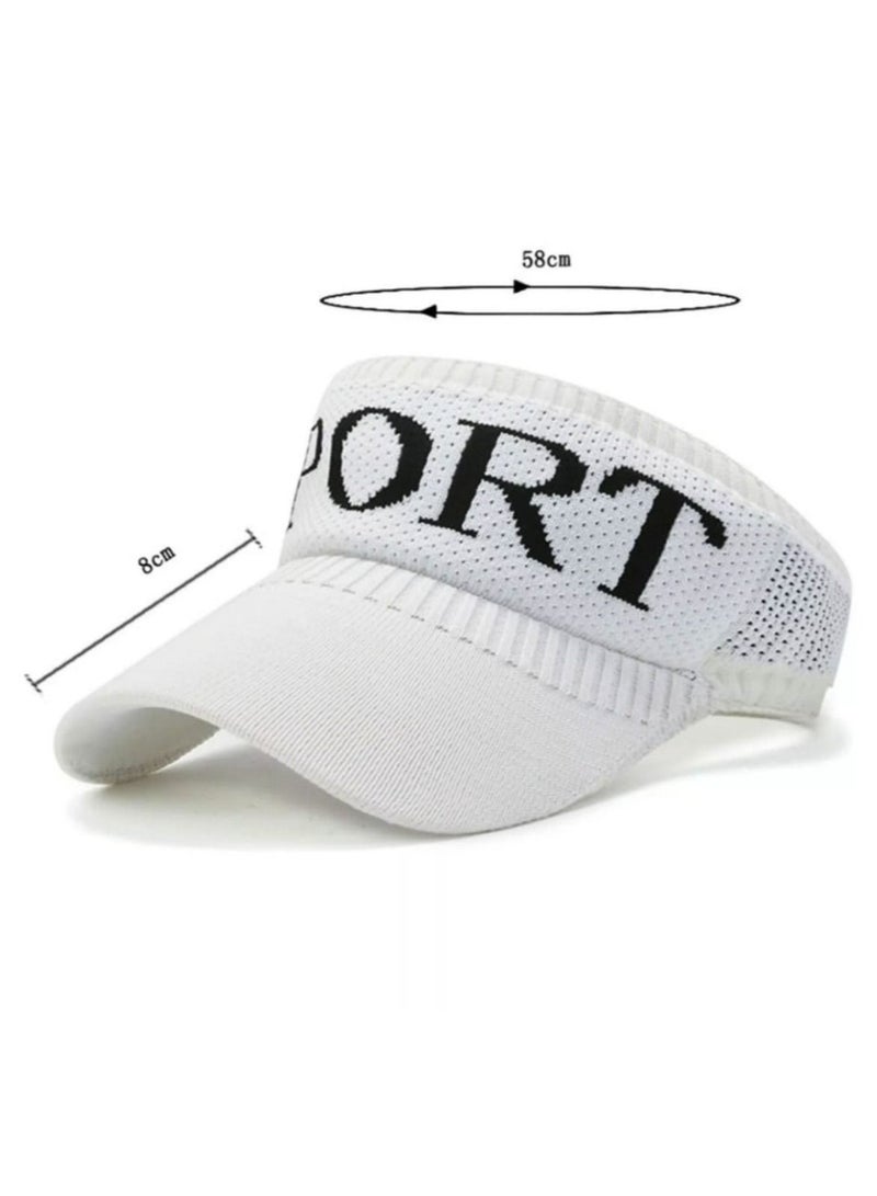 Tennis sports empty top cap summer hat  - Image 2