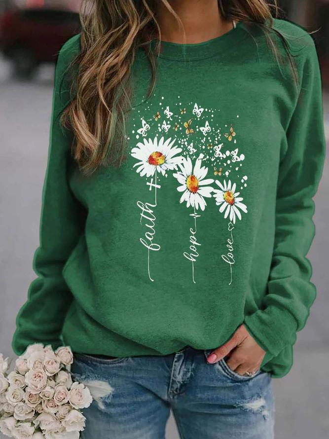 Spot wish ebay independent station loaded loose round neck sweater AliExpress creative Christmas men and women Khaki L - Image 3