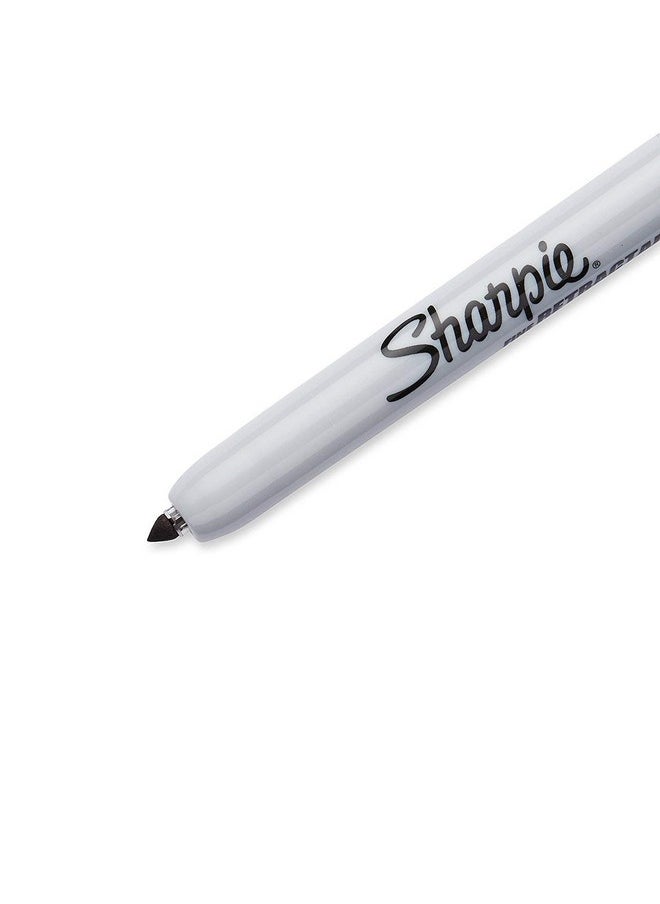 Sharpie - 32701 Retractable Permanent Markers, Fine Point, Black, 12 Count Box - 1 Pack - Total Marker Count 12 Markers - Image 1