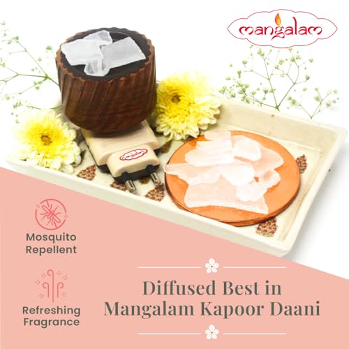 MANGALAM Bhimseni (Original) Camphor 500g Jar - Pack Of 2 | 100% Pure | For Puja, Aromatherapy & Air Freshener | Sweet Fragrance - Image 2