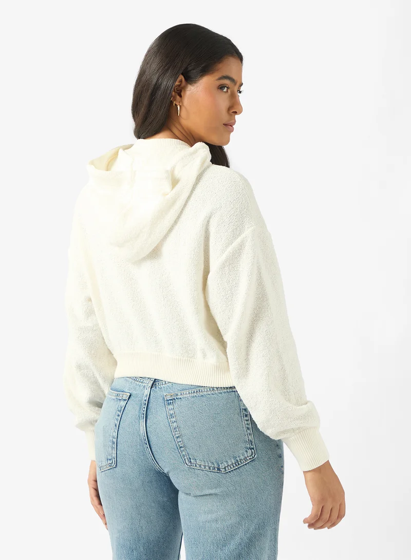 Calvin Klein Jeans Casual Sweater With Hood