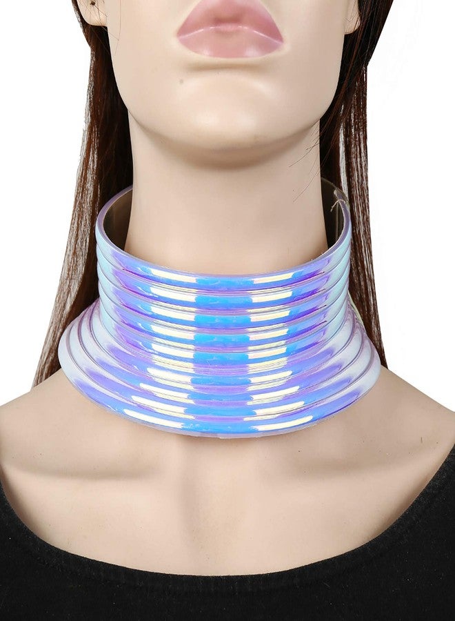 HENGYID African chocker Necklace - Ankara Jewelry - Sunkissed Kente Choker & Bib African Necklace Jewelry (COLORFUL) - Image 5