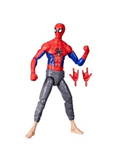 لعبة مجسم الحركة بيتر بي باركر من سلسلة Marvel Legends Across The Spiderverse مقاس 6 بوصات مع 2 ملحقات - pzsku/Z9A4B5208B1BFB6A18535Z/45/_/1688536716/7e89c5fe-bb73-4ded-aec3-c77c69c099d9