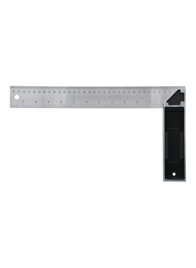 ACE Stainless Steel Try Square Silver and Black 12inch  - Image 2