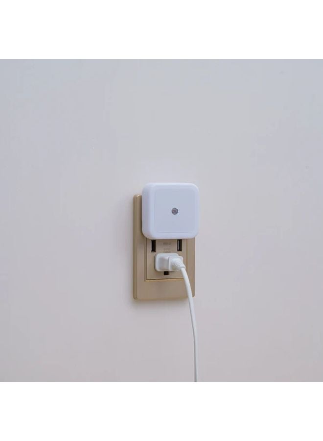 4PCS Smart LED Motion Sensor Night Light Warm White Dusk To Dawn For Bedroom - Image 3