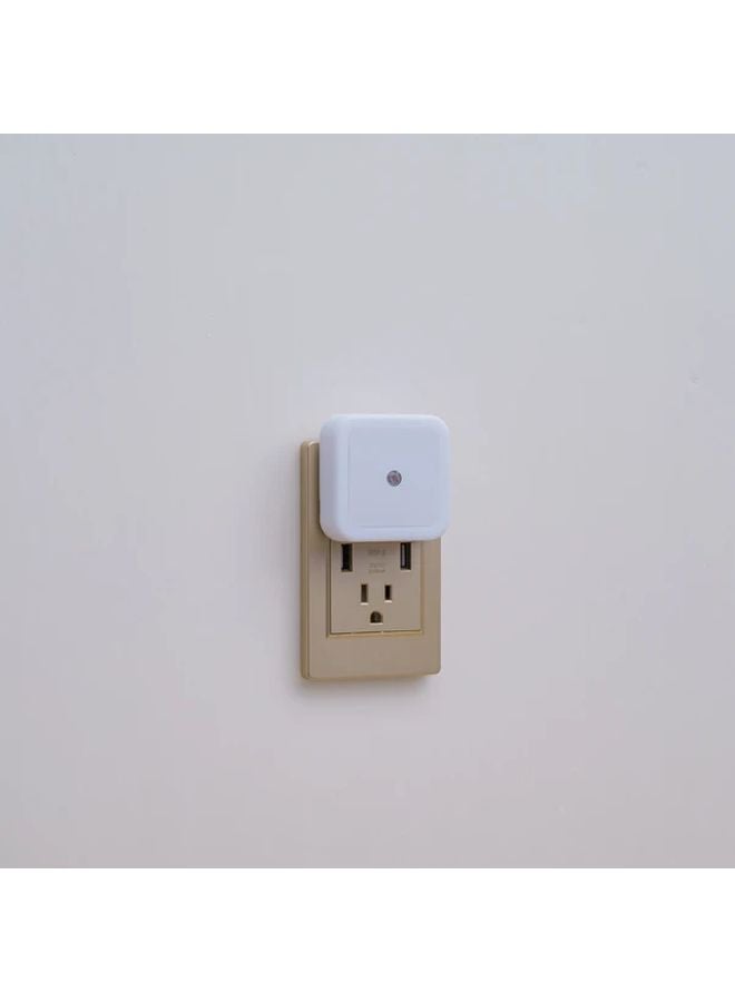 4PCS Smart LED Motion Sensor Night Light Warm White Dusk To Dawn For Bedroom - Image 4