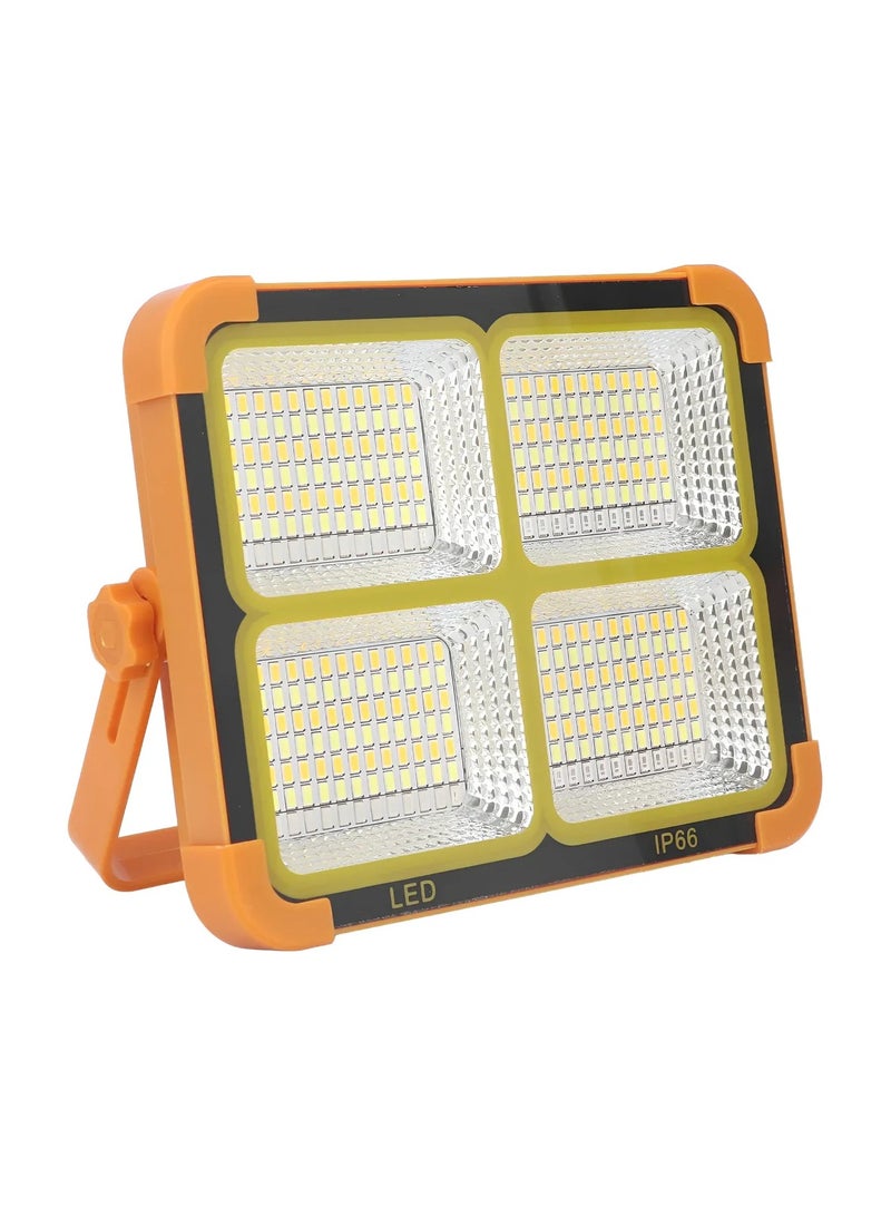 بلومنغ تايم مصباح عمل شمسي محمول، كشاف LED قابل لإعادة الشحن بقوة 10000 لومن، 5 أوضاع مقاومة للماء IP66، إضاءة خارجية تعمل بالطاقة الشمسية، إضاءة أمان للمرآب وإصلاح السيارات والتخييم - Image 1
