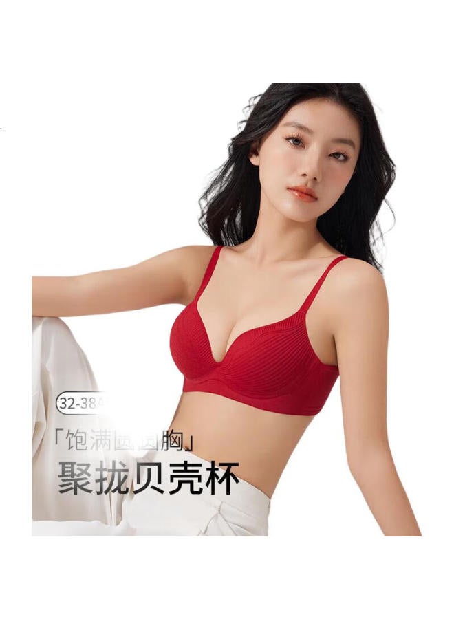 Liberal Free Series Women'S Push-Up Bra With Adjustable Straps And Deep V-Neck, Invisible, Anti-Sagging And Lifting - Image 3