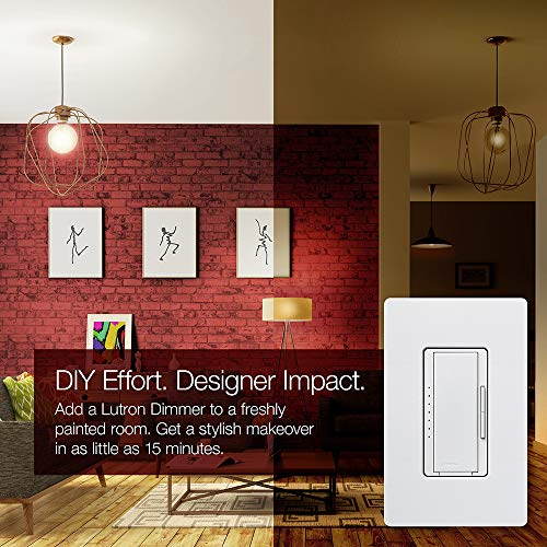 Lutron Maestro LED+ Dimmer Switch for Dimmable LED, Halogen and Incandescent Bulbs, 150W/Single-Pole or Multi-Location, MACL-153M-IV, Ivory - Image 5