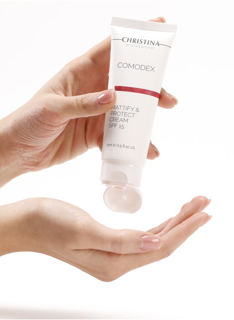 Christina COMODEX | MATTIFY & PROTECT CREAM SPF 15 | 75 ML  - Image 4