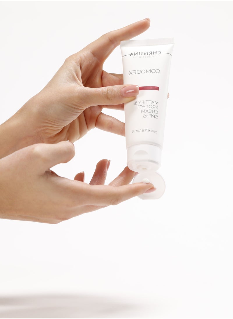 Christina COMODEX | MATTIFY & PROTECT CREAM SPF 15 | 75 ML  - Image 5