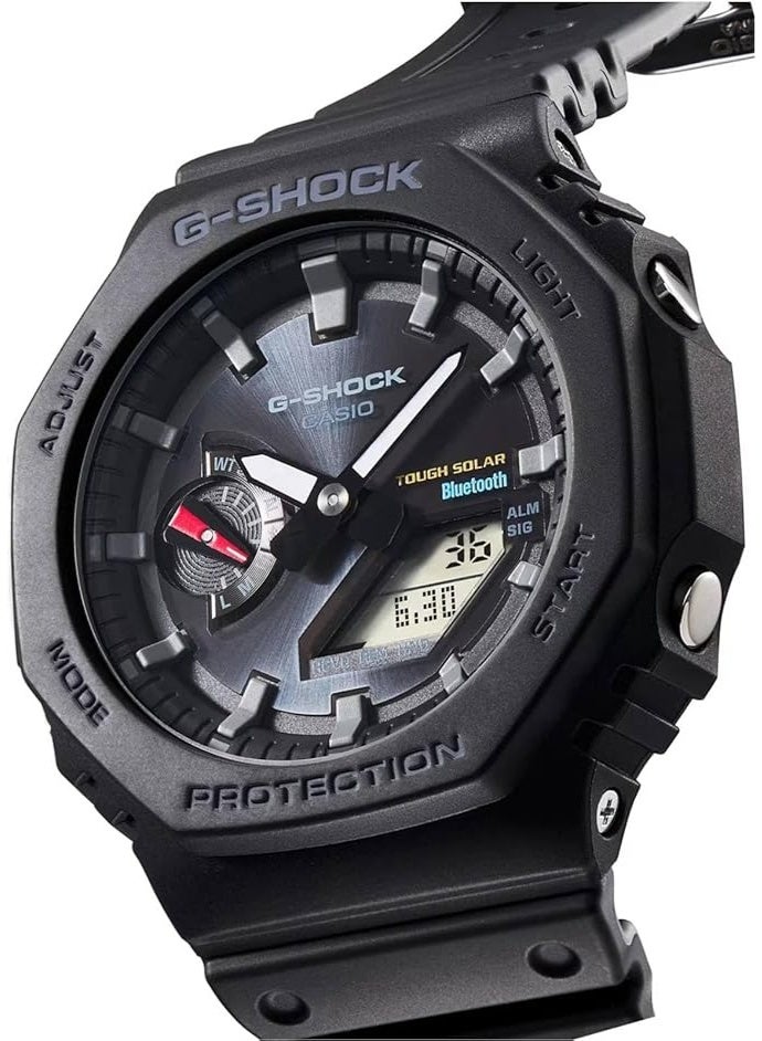 G-SHOCK Casio G-Shock Analog-Digital World Time Watch GA-B2100-1ADR - Image 1