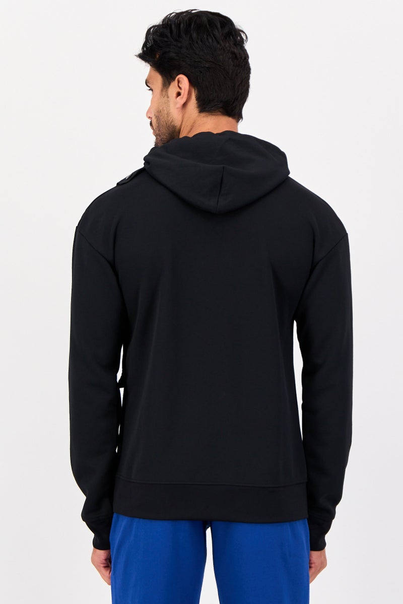Nike Men Dri- Fit Long Sleeve Outdoor Hoodie, Black - Image 2