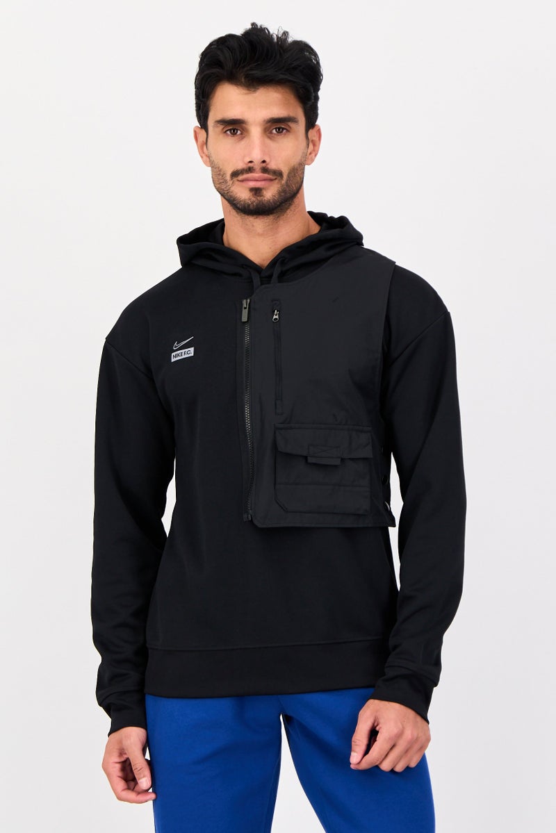 Nike Men Dri- Fit Long Sleeve Outdoor Hoodie, Black - Image 1