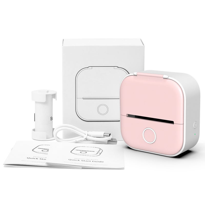 Phomemot02 Mini Thermal Label Printer Small Household Portable Printer No Ink Wrong Problem Printer - Image 1