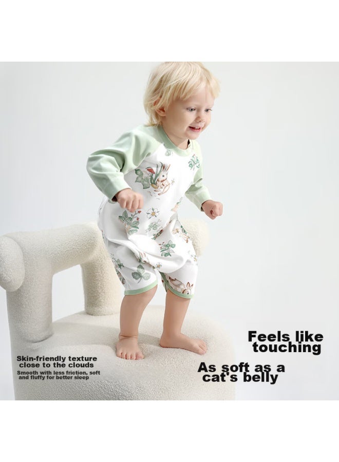 Beptides Beipesi Baby Sleeping Bag, Spring And Autumn Thin Style, Infant Sleepwear, Anti-kick Blanket, Children's Nightgown, Onesie, New Style - Image 3