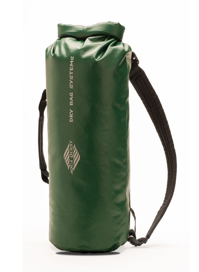 AquaQuest Mariner Backpack - Waterproof Lightweight Dry Bag - 10 Liter - Green - Image 2