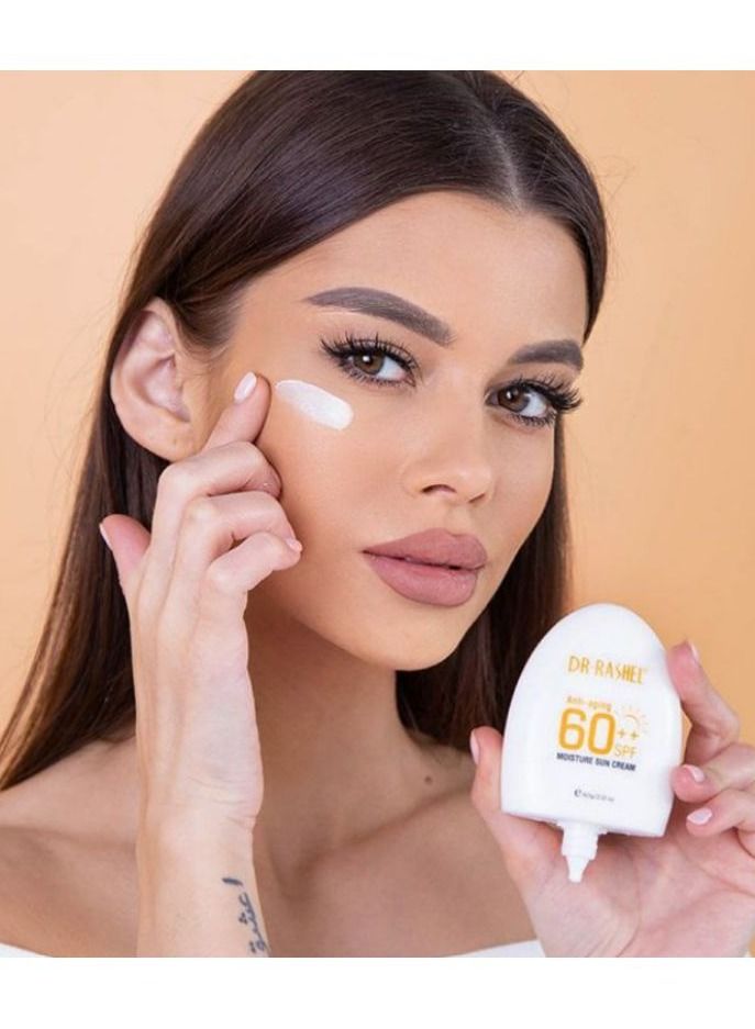 DR. RASHEL Anti-aging & moisture sun cream SPF 60 60G - Image 2