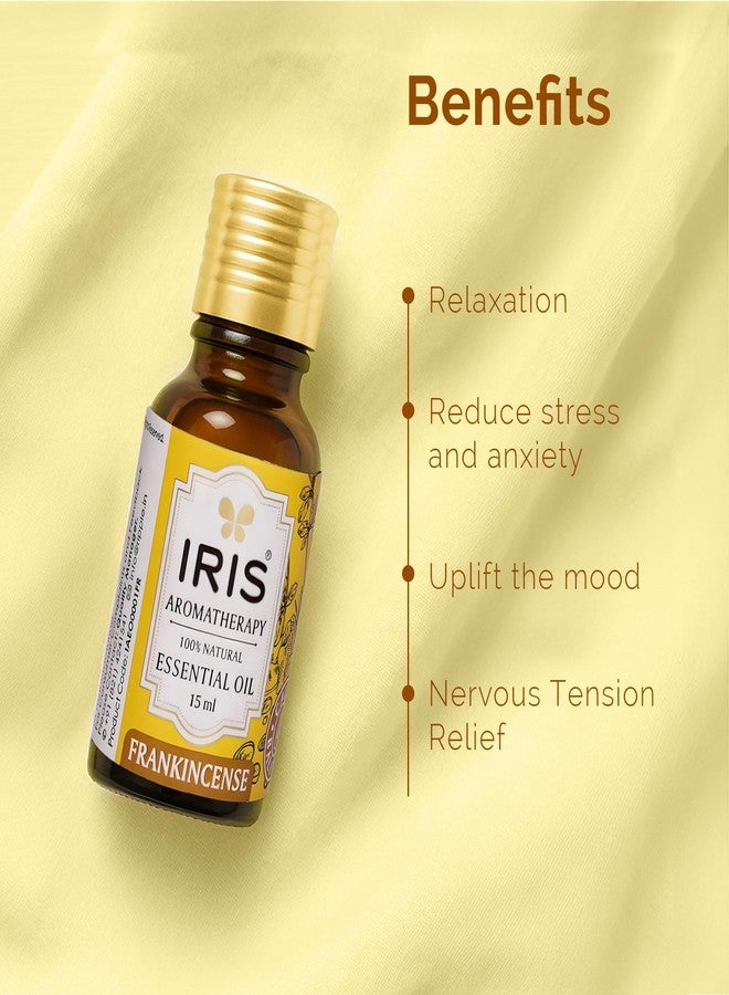 Iris Aromatherapy 15ml essential oil (Frankincense) - Image 3