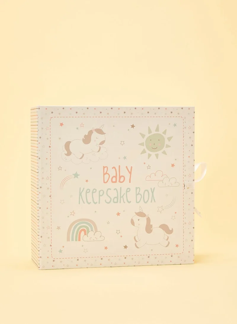 Sass & Belle Unicorn Keepsake Box With Drawer