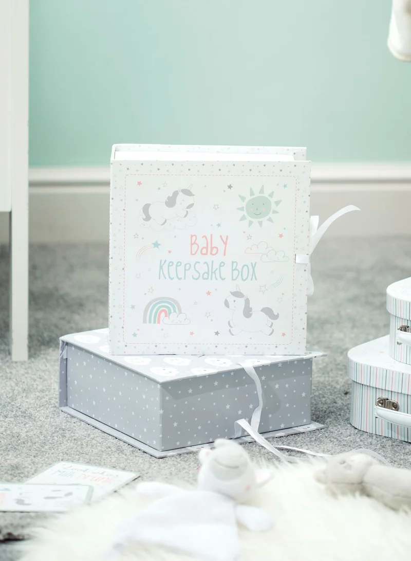 Sass & Belle Unicorn Keepsake Box With Drawer