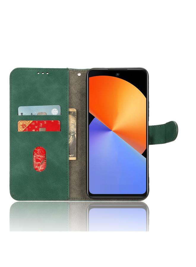 S-TOP Case For Infinix Note 30i Skin Feel Magnetic Flip Leather Phone Case - Image 4