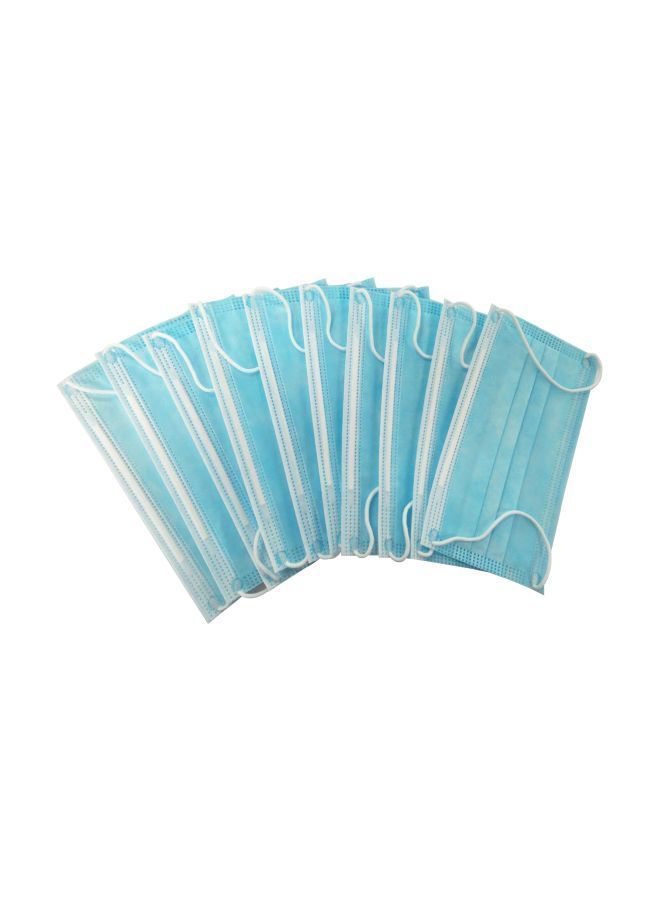 نيبمينينت مجموعة كمامات وجه مضادة للغبار للاستخدام مرة واحدة مع حلقة للأذن مكونة من 10 قطع - Image 1