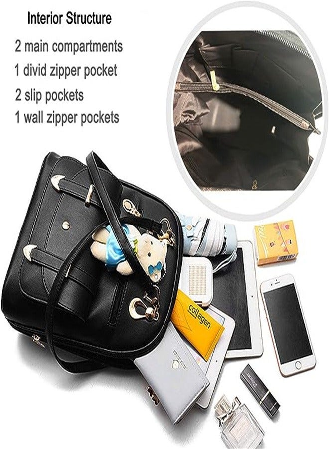 Goolsky Girls Leather Purse Backpack Mini Teen Teenager Fashion Quilted Small Size Shoulder Bag - Image 5
