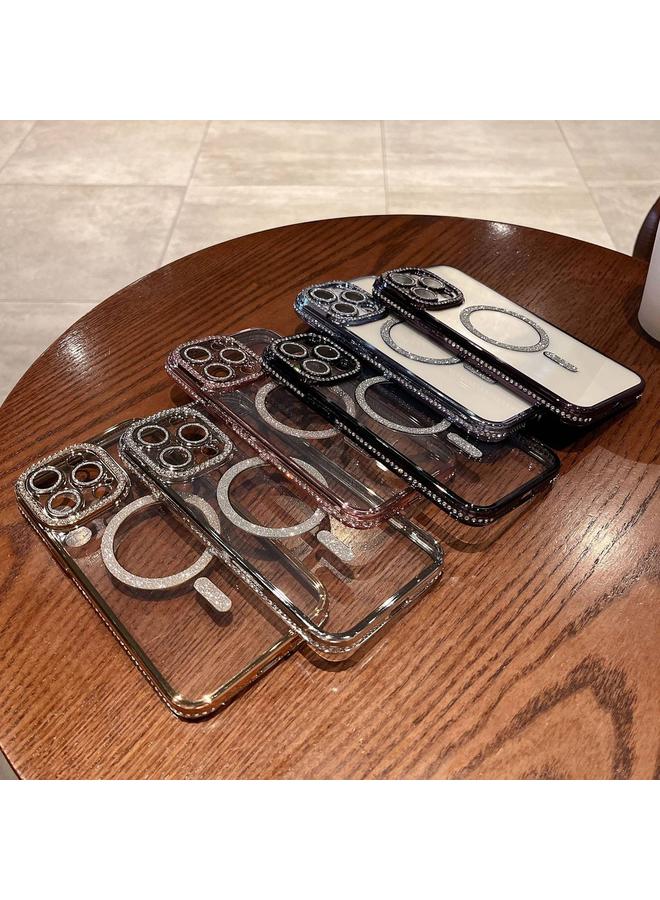S-TOP Case For iPhone 12 Diamond Plated MagSafe TPU Phone Case - Image 3
