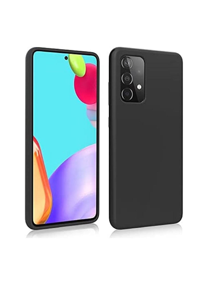 فيسوس حالة وقائية مضادة للسيليكون لسيليكون Galaxy A72 Black - Image 1