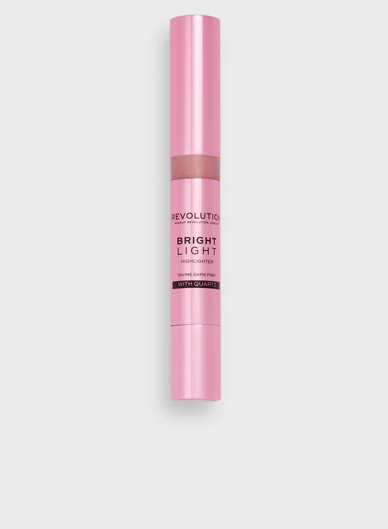 REVOLUTION Bright Light Highlighter Divine Dark Pink