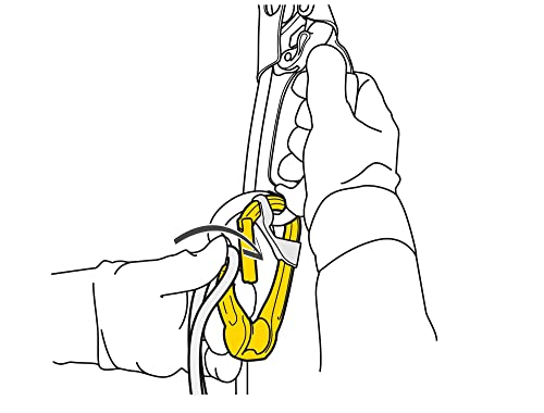 Petzl كارابينر بكرات PETZL Rollclip غير القابل للقفل - Image 3