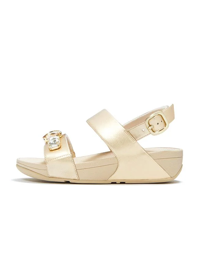 فيت فلوب LULU ULTRA-JEWEL METALLIC BACK-STRAP SANDALS