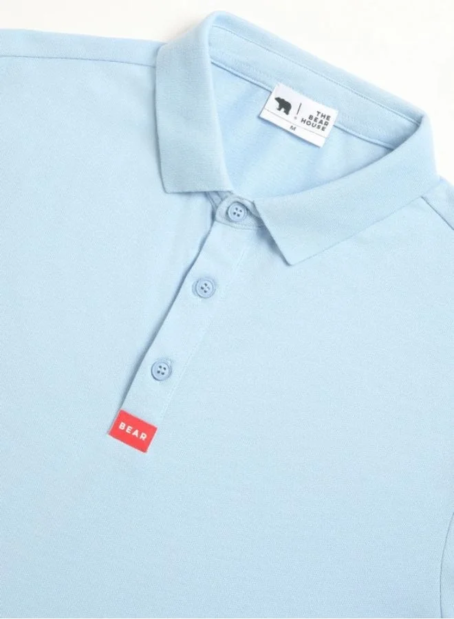 THE BEAR HOUSE  Men's Polo Shirt for Casual & Semi-Formal Wear | Classic Collar Neck T-Shirt | Comfortable, Stylish & Versatile for Office, Travel, Outings & Everyday Use for Men | Best Price UAE