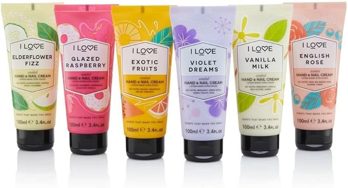 I Love Exotic Fruits Scented Hand Nail Cream Packed With Shea Butter Coconut Oil to Rejuvenate Nourish the Skin 93 Naturally Derived Ingredients Including Vitamin VeganFriendly 100ml - Image 3