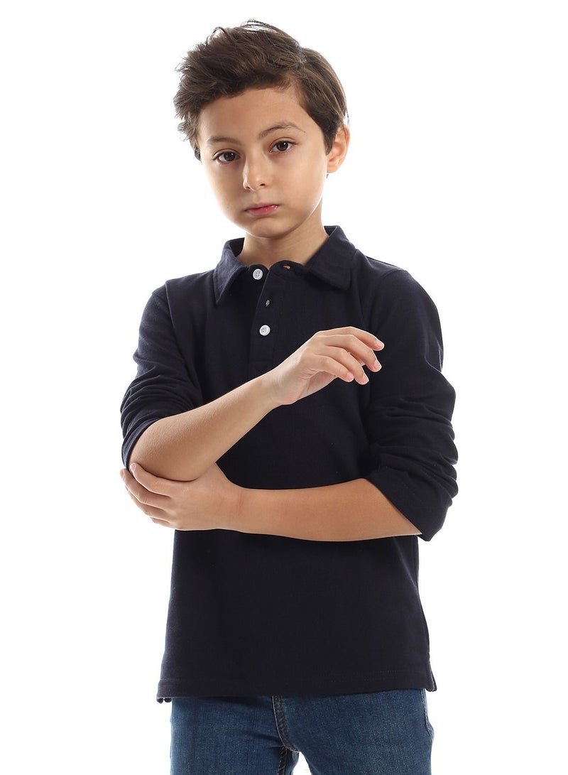 Caesar Boys Collared Neck Polo Shirt - Image 1